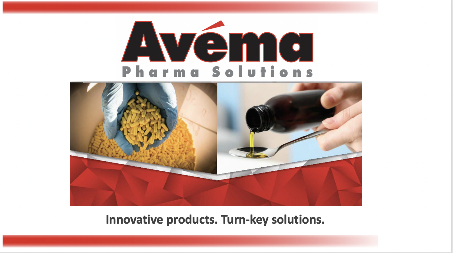 Avéma Pharma Solutions Manufacturing and R&D